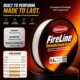 Línea trenzada microfusible termofusible para pesca en hielo suave - imagen 4