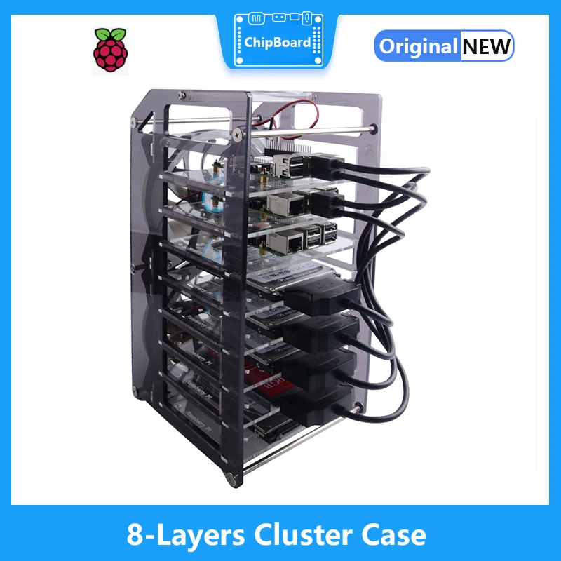 Caja acrílica multicapa para Raspberry Pi 5 - imagen 3
