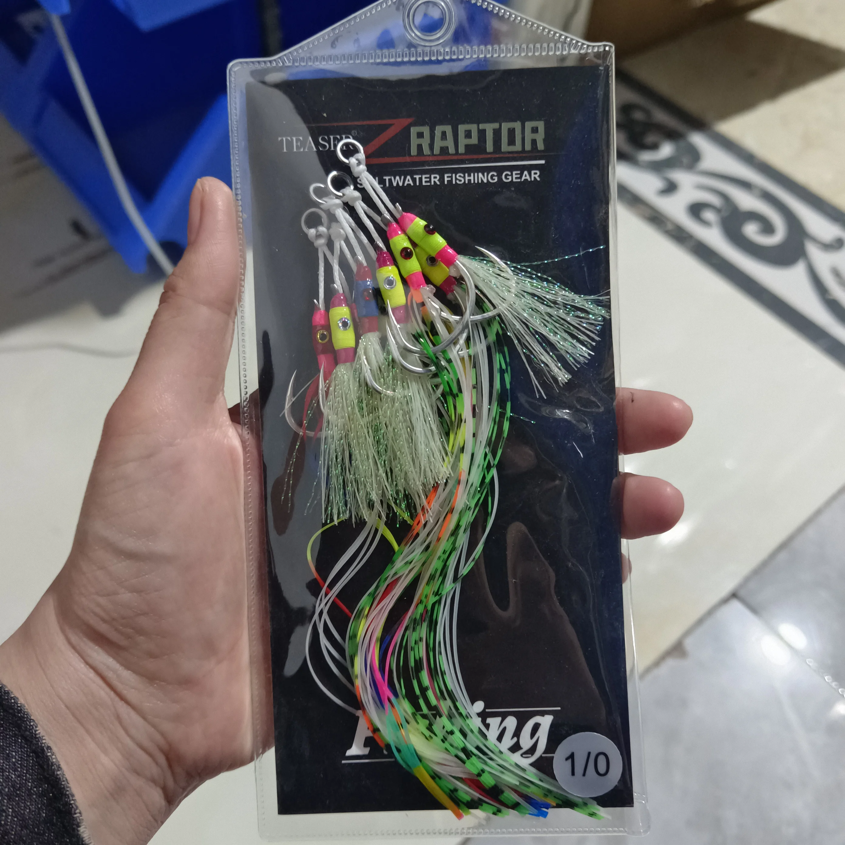 Anzuelos dobles para jigging lento Obsession HK036 – agua salada - imagen 2