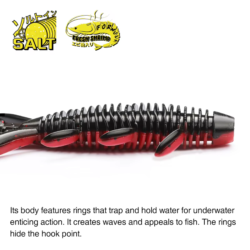 Jig Head Tsurinoya Nebula 9,7 cm – Vástago largo para vinilo - imagen 2