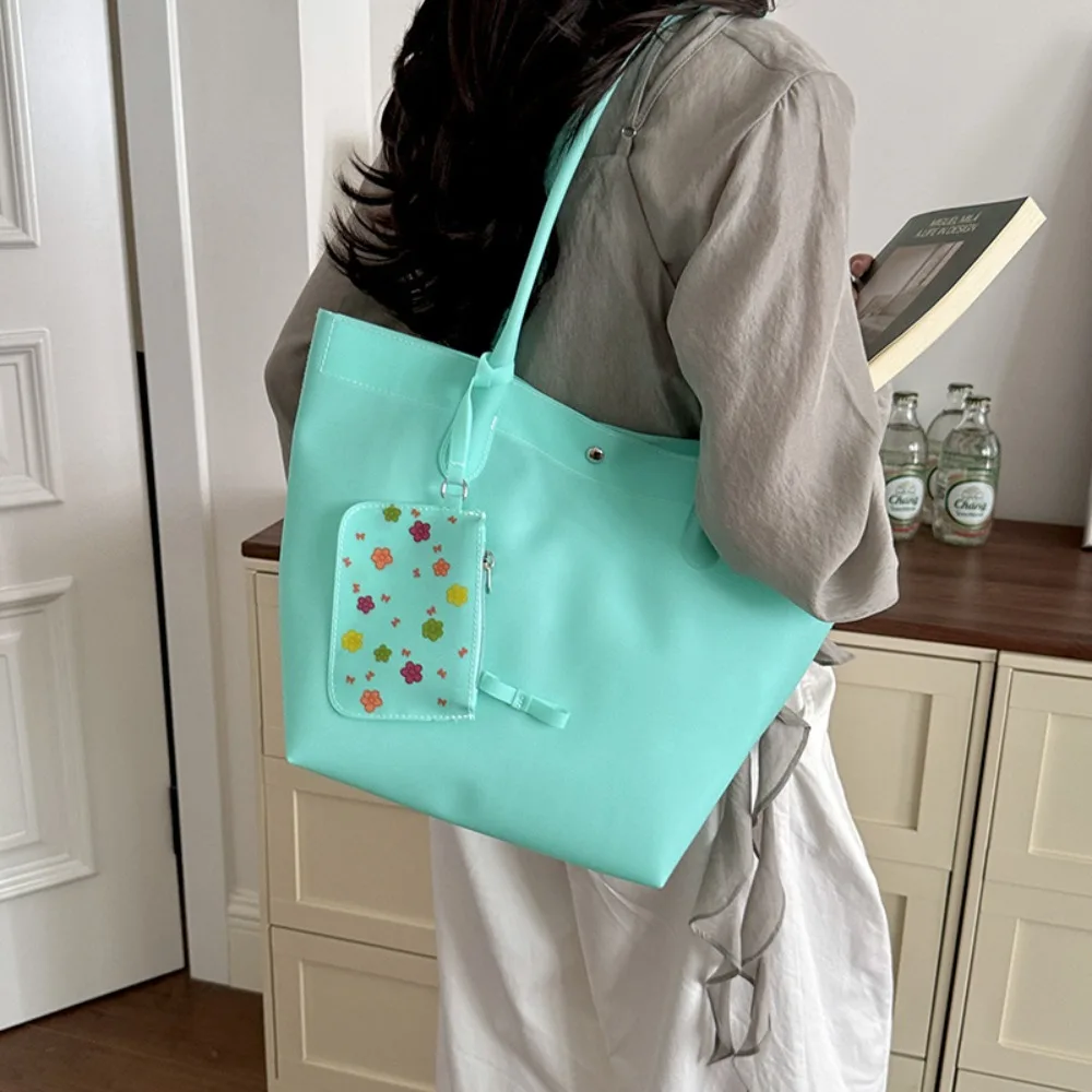 Bolsa Tote impermeable transparente Jelly de verano, gran capacidad - imagen 5