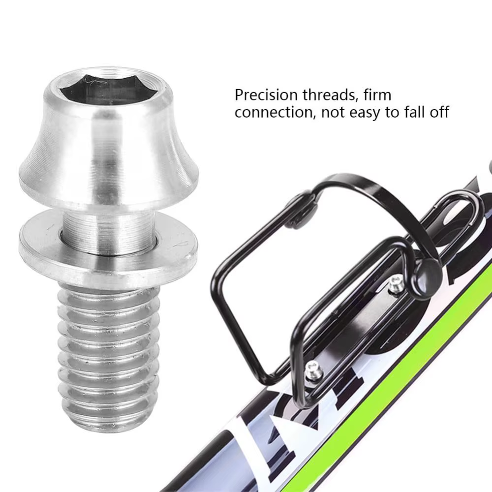 Tornillo Titanio M5x12mm para Portabidones Bicicleta con Arandela - imagen 5