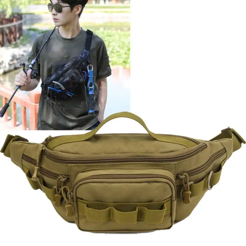 Bolsa táctica Molle pesca – Riñonera pecho