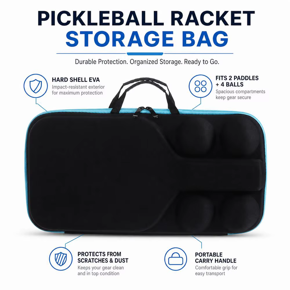 Bolsa Rígida Impermeable para Palas de Pickleball – Protección Total - imagen 3