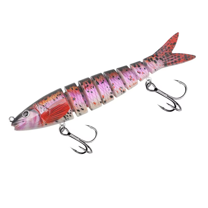 Señuelo articulado de 8 segmentos 13 cm 20 g – Natación lenta - imagen 2