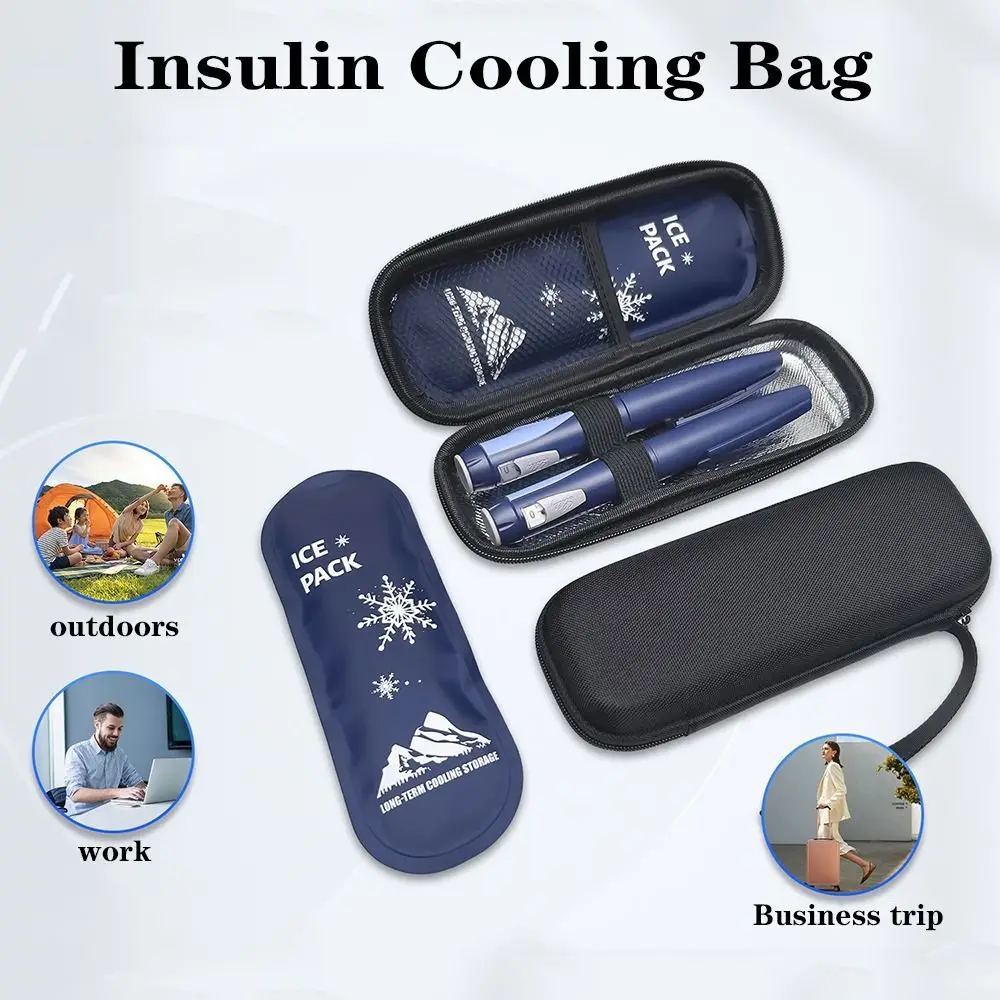 Neceser térmico para insulina resistente al agua con bolsillo gel - imagen 4