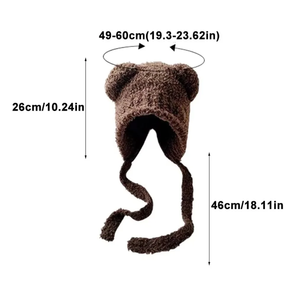 Gorro oso frente