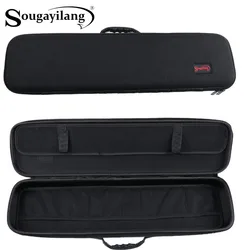 Sougayilang estuche rígido para cañas de pesca – bolsa transporte