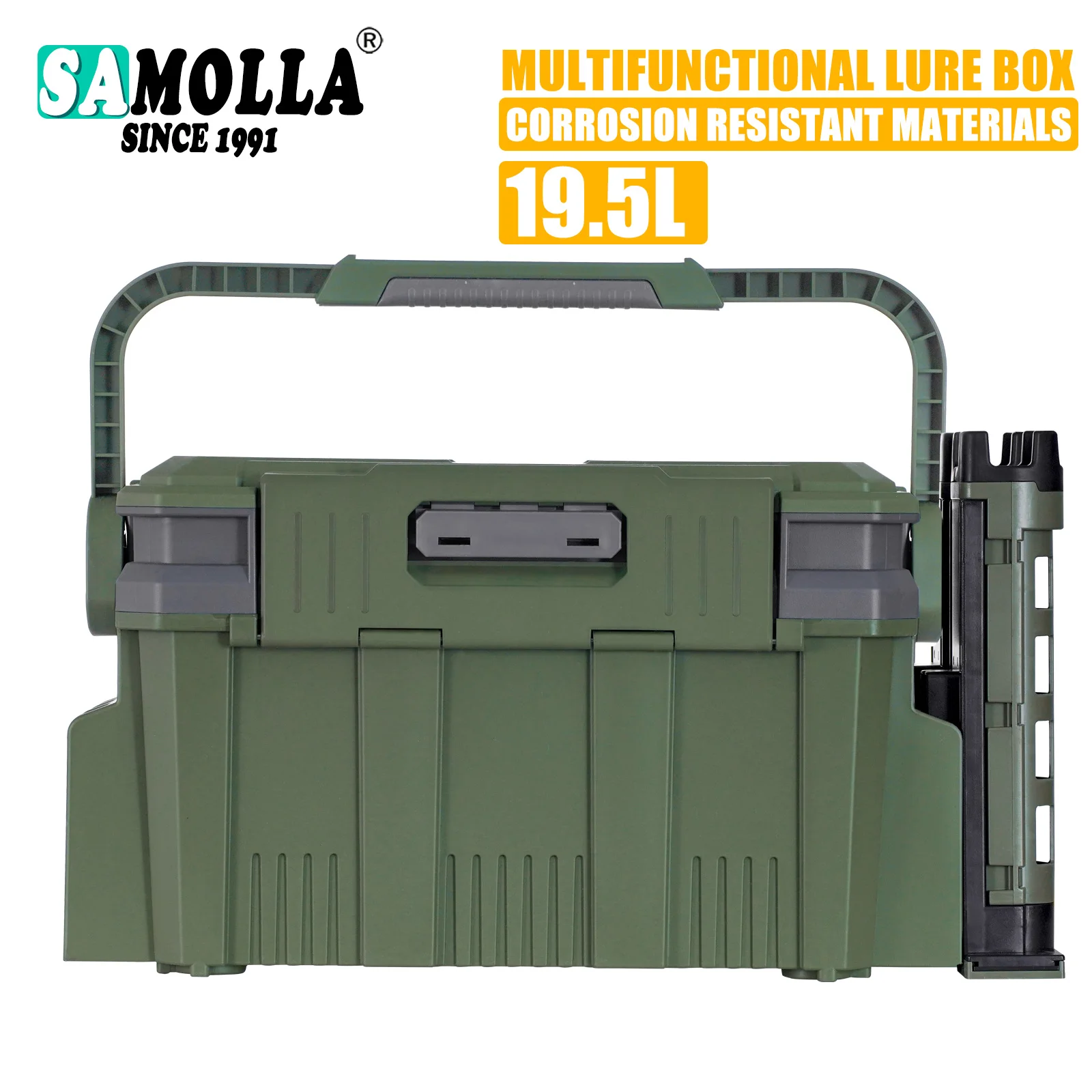 Caja de Pesca Multicompartimento para Señuelos - imagen 4