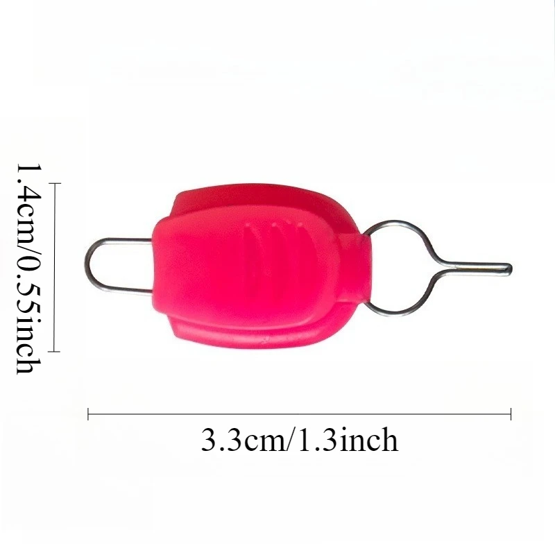 Ackibbik Tapones de sedal con clip para abrazadera de línea