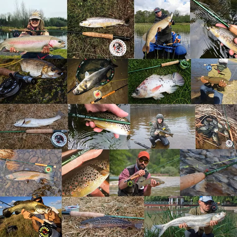 Caña de pesca con mosca MAXIMUMCATCH Premier Pro con carrete y sedal - imagen 5