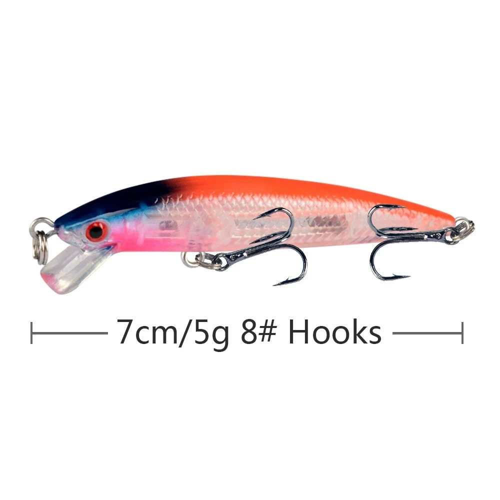Señuelo Minnow Wobbler de superficie para lubina rayada y carpa - imagen 5