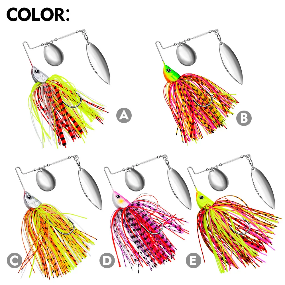 Chatterbait/jig con movimiento