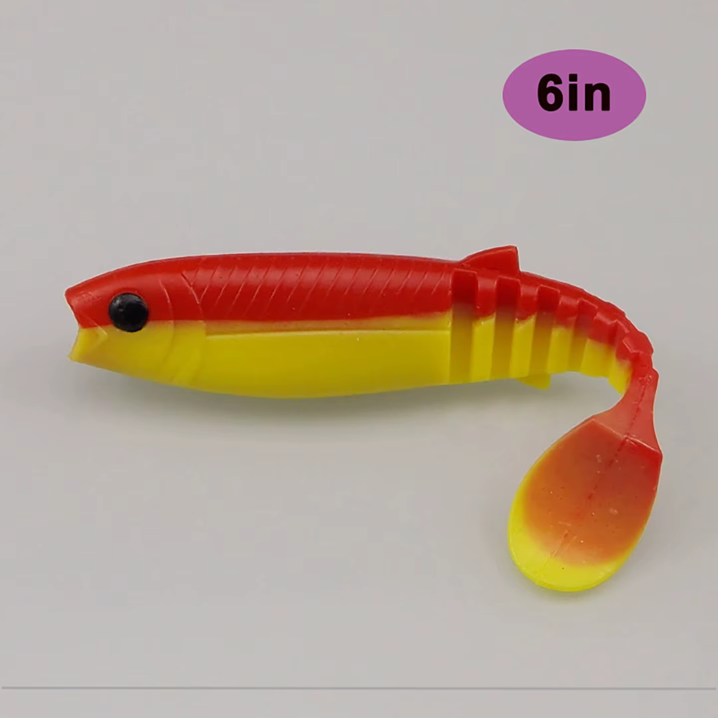KESFISHING Cannibal – Señuelo blando de 6 pulgadas sabor camarón - imagen 5
