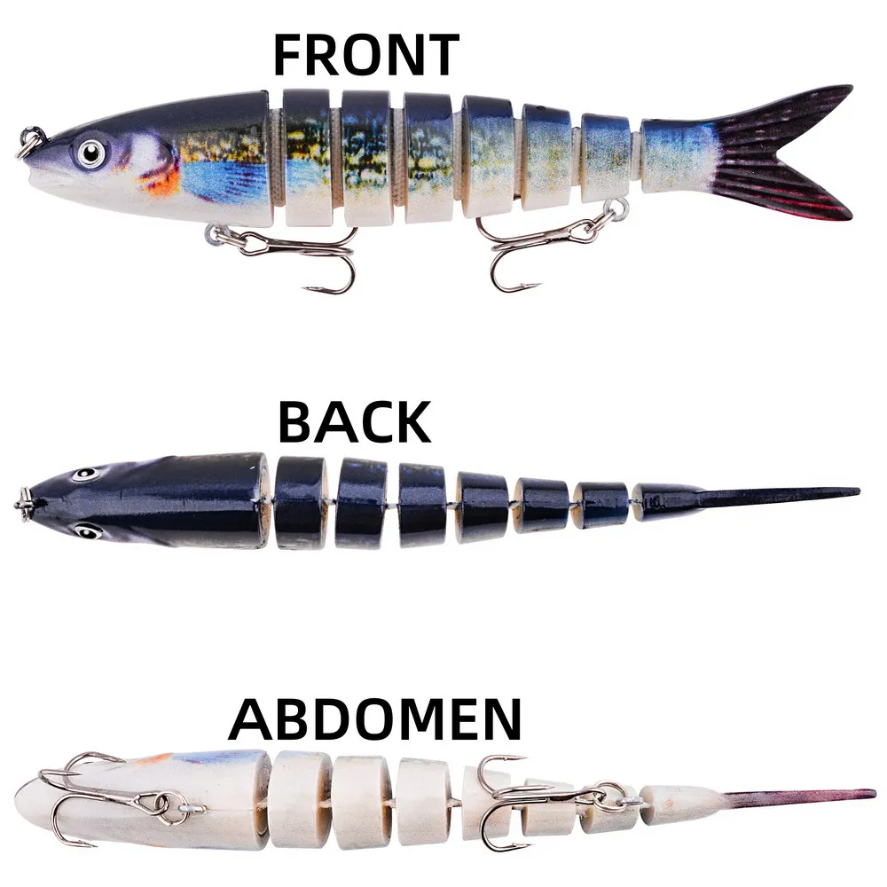 Acción del Swimbait bajo el agua