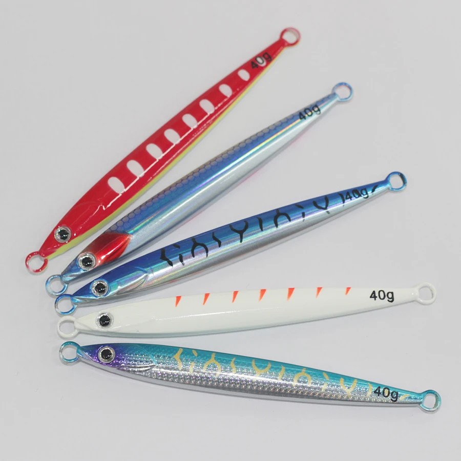 Señuelo jigging metálico para sardinas con recubrimiento UV mar - imagen 3