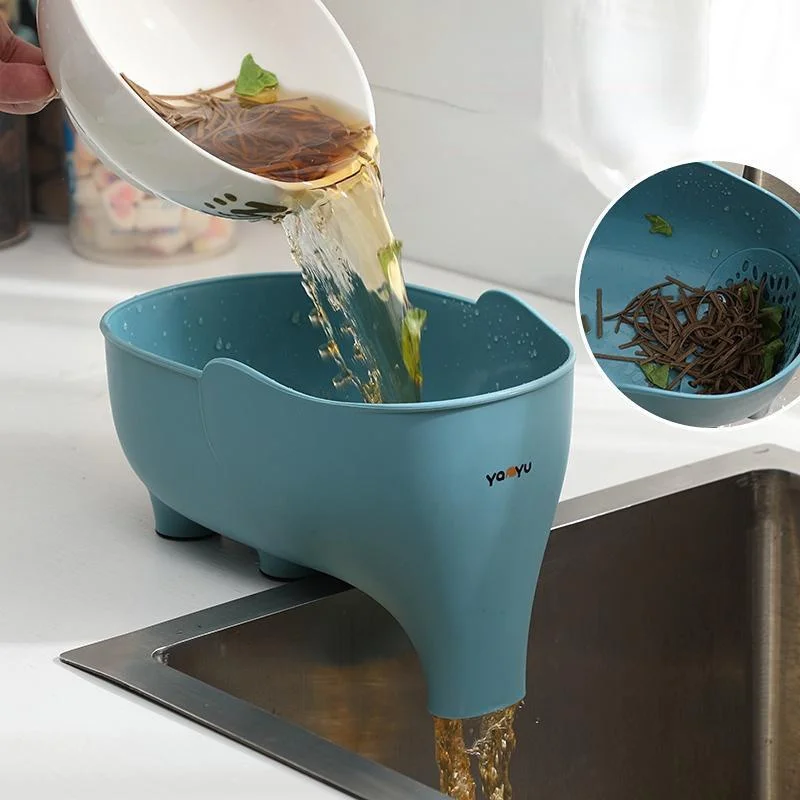 Olifant cesta escurridor multifunción para fregadero y verduras - imagen 5
