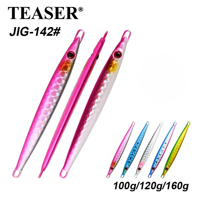 Jig Metálico Teaser J142 – Hundimiento para Pesca en Mar - imagen 3