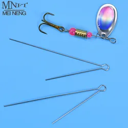 Cucharas giratorias de pesca – Señuelo casero con alambre de acero