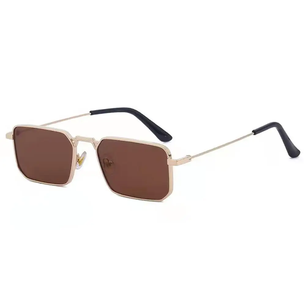 Gafas de sol polarizadas pesca rectangulares metálicas vintage - imagen 5