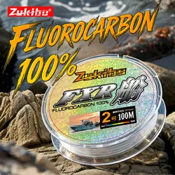 Líder Fluorocarbono ZUKIBO FXR Boat Shore – Resistente e invisible