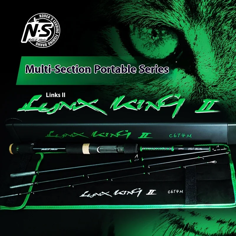 NS Lincks FUJi Caña portátil multisección para perca - imagen 5