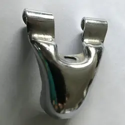 Gancho de garra metálico resistente para bombo de percusión