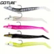 Goture Vinilo Shad realista cola de paleta para lubina y lucio