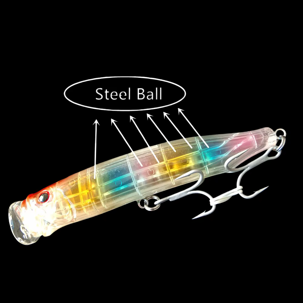 Noeby Popper flotante 150mm – Señuelo de superficie para pesca en mar - imagen 2