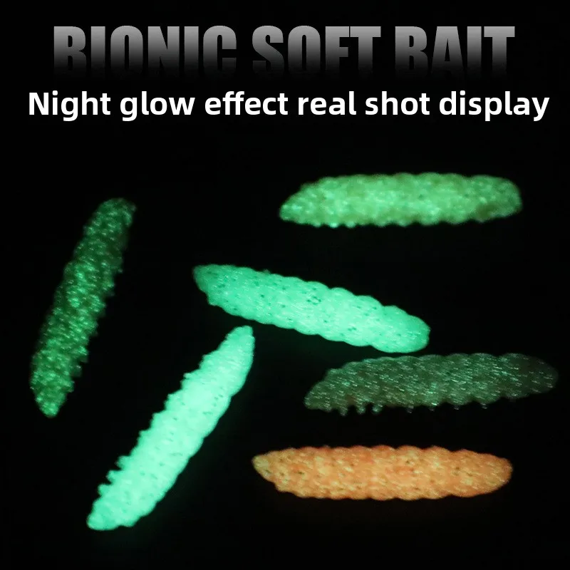 Señuelos flotantes de silicona con aroma a camarón para trucha - imagen 5