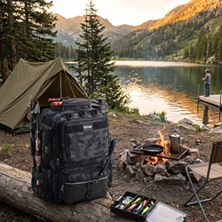 Goture mochila táctica para pesca y senderismo exterior