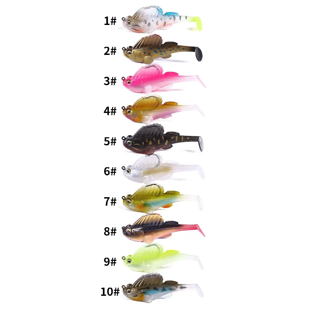 Señuelos swimbait de vinilo para lubina y lucio - imagen 4