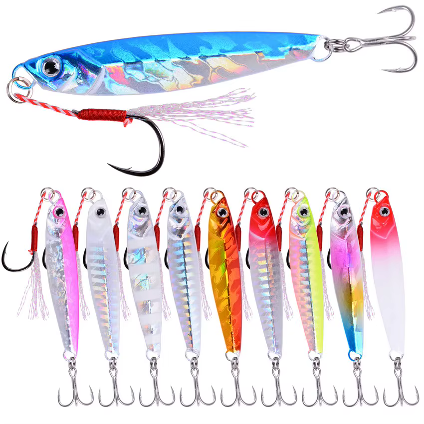 Jig metálico para pesca deportiva spinning y casting – Señuelos - imagen 4