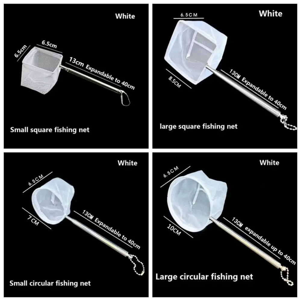 Red de pesca retráctil de acero inoxidable anticorrosión para acuarios - imagen 5