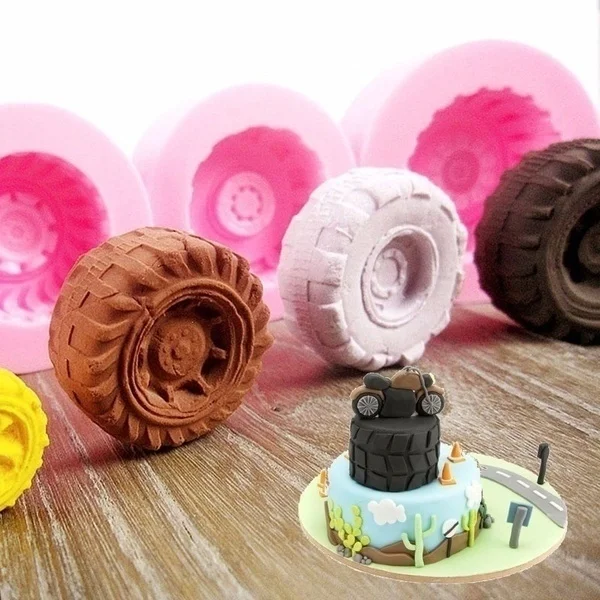 Uso de los moldes para chocolate y fondant