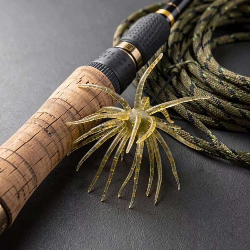 Vinilo Sea Urchin 110mm para Pesca en Agua Dulce
