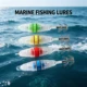 Luz LED subacuática doble capa con gancho para pesca nocturna - imagen 4