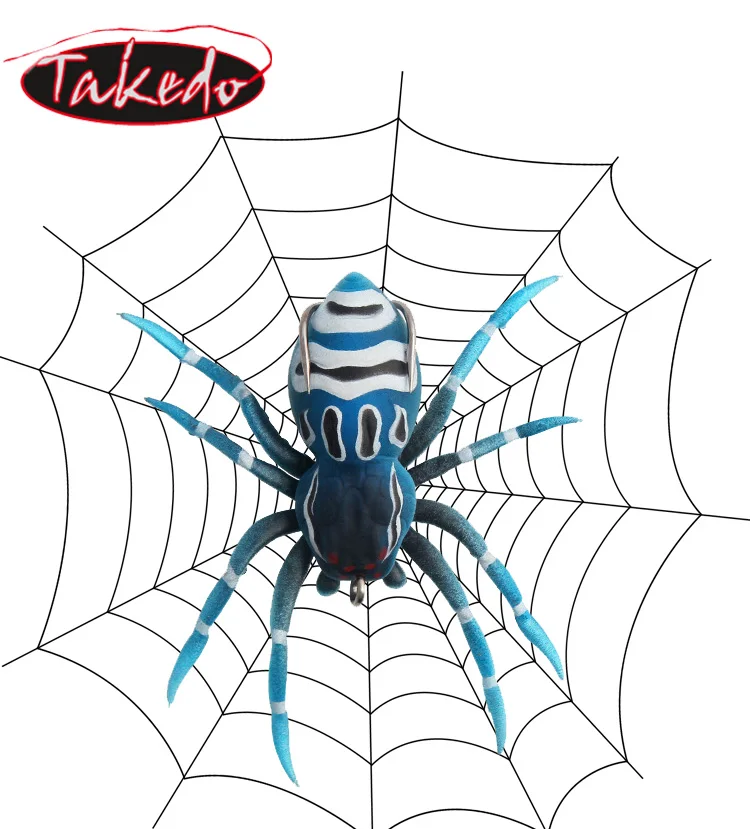 Señuelo TAKEDO Spider imitando insecto para pesca en superficie