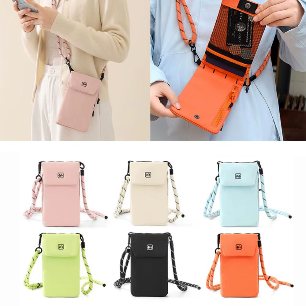 Bolsa cruzada impermeable de nylon ligera para móvil - imagen 5