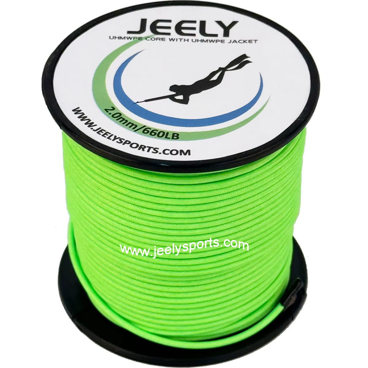 Chaqueta de pesca submarina UHMWPE con cuerda Wishbone 2mm 20m - imagen 2