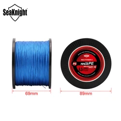 SeaKnight TP Línea trenzada multifilamento para agua salada y dulce
