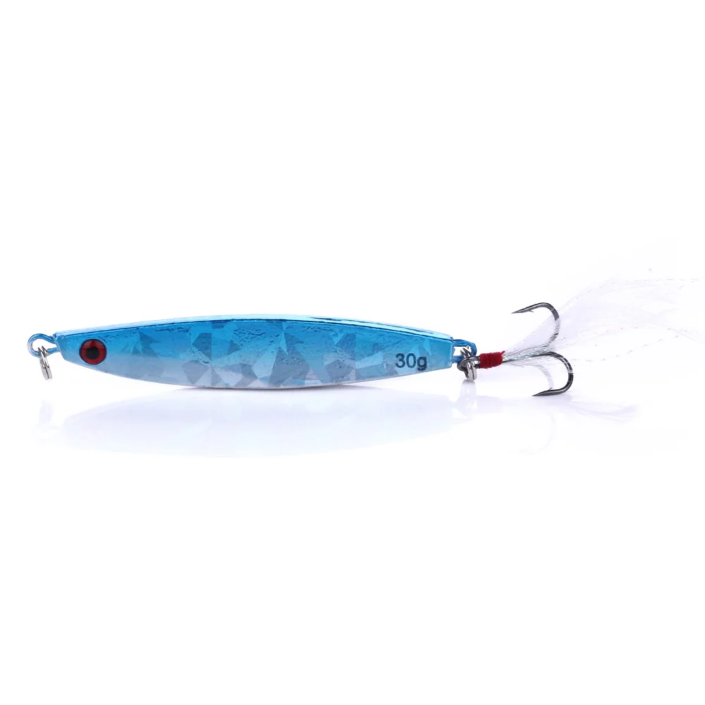 Variedad de colores en señuelos de pesca
