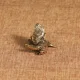 Estatua decorativa de latón mini águila de alas abiertas - imagen 3