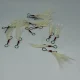 Plumas de asistencia con cola luminosa para jigging - cebo duro