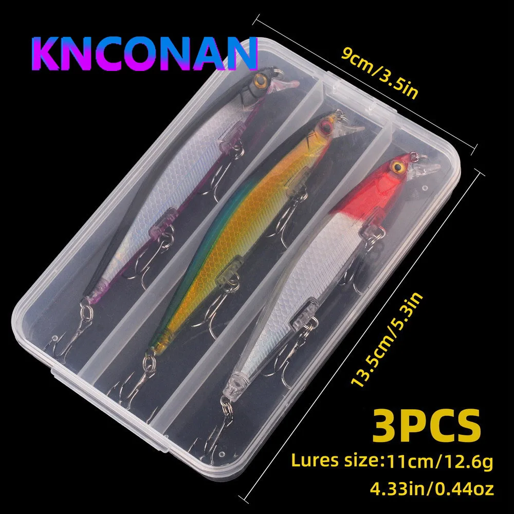 Señuelo Minnow de buceo profundo 110 mm para lucio y carpa grande
