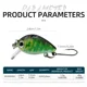 ShareShark Señuelo Micro Minnow con lengüeta larga y anzuelo simple - imagen 5