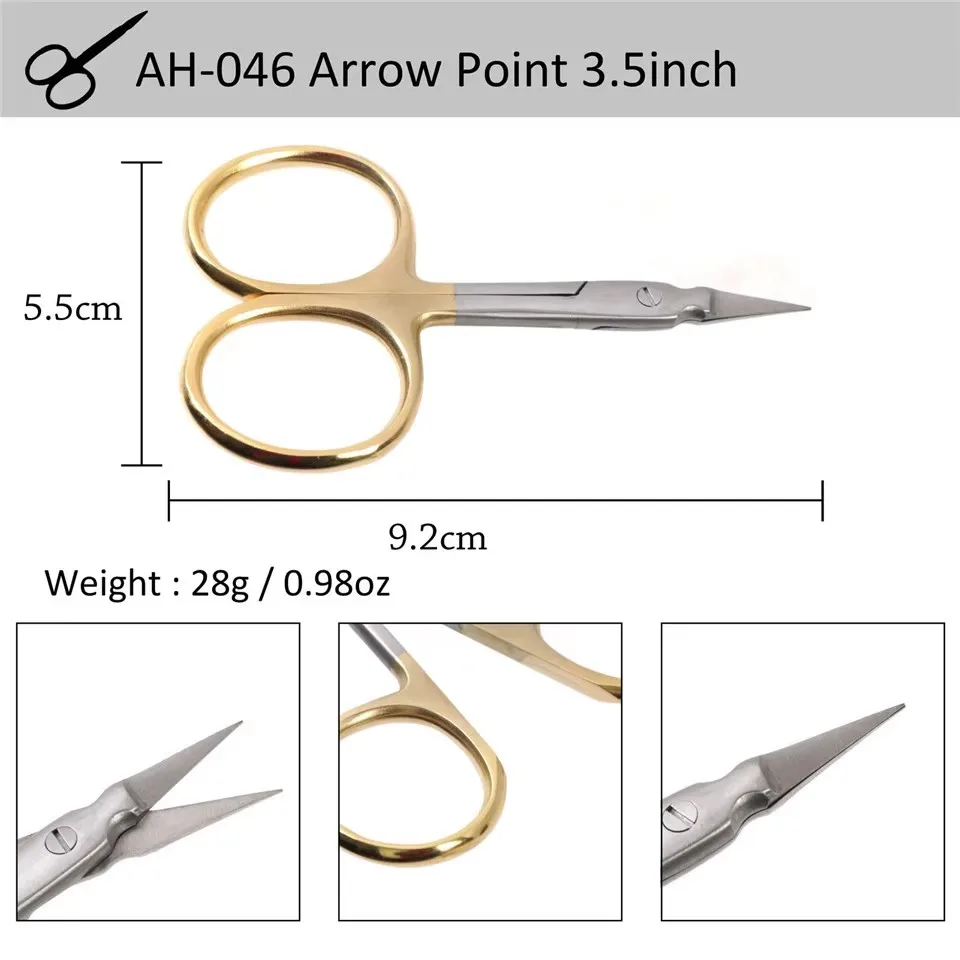 Tijeras para Atado de Moscas MAXCATCH Hoja Carburo de Tungsteno - imagen 3