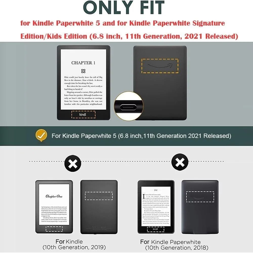 Funda protectora Kindle Paperwhite con activación automática - imagen 5