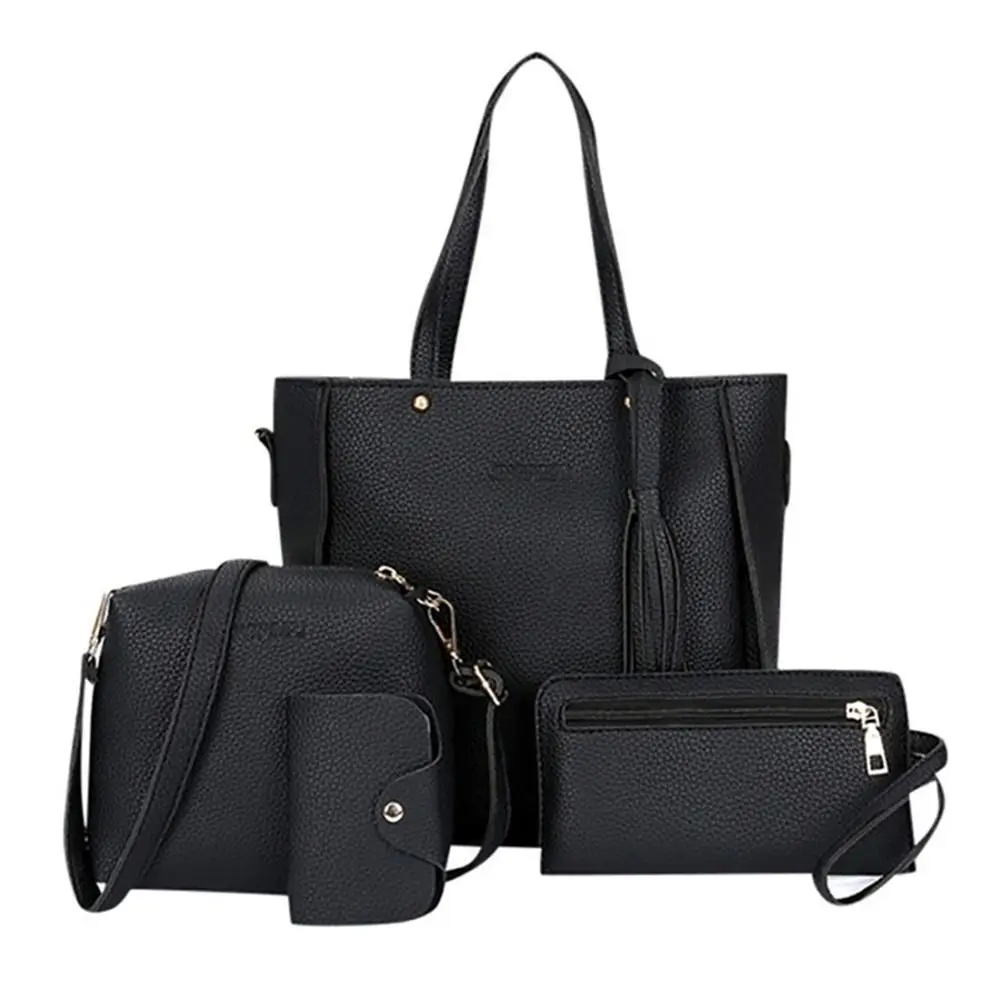Bolsos de cuero cruzados portátiles de hombro estilo moderno