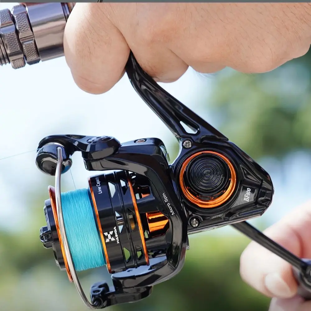 Carrete micro spinning HASIDA Butterfly – ligereza y arrastre suave